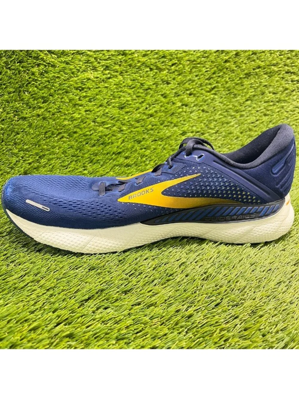 Brooks Adrenaline GTS 22 Mens Size 12.5 Blue Athletic Running Shoes Sneakers